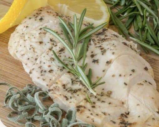 Grilled lemon herb chicken